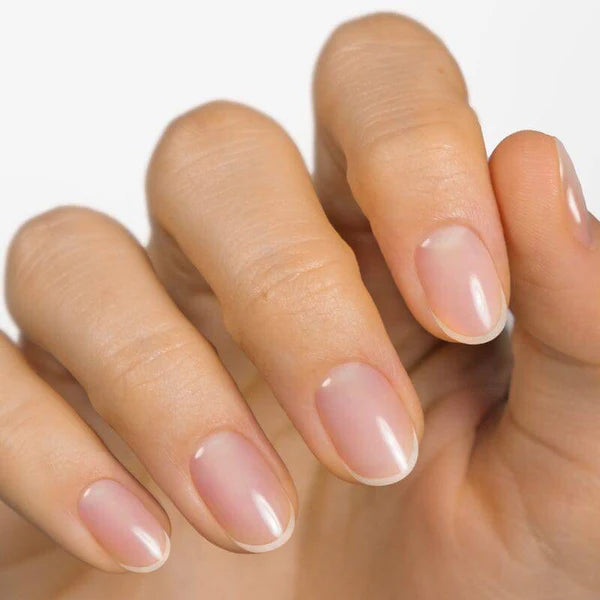 Currant™ starter kit featuring neatly manicured nails with a natural, glossy finish and subtle pink undertones.