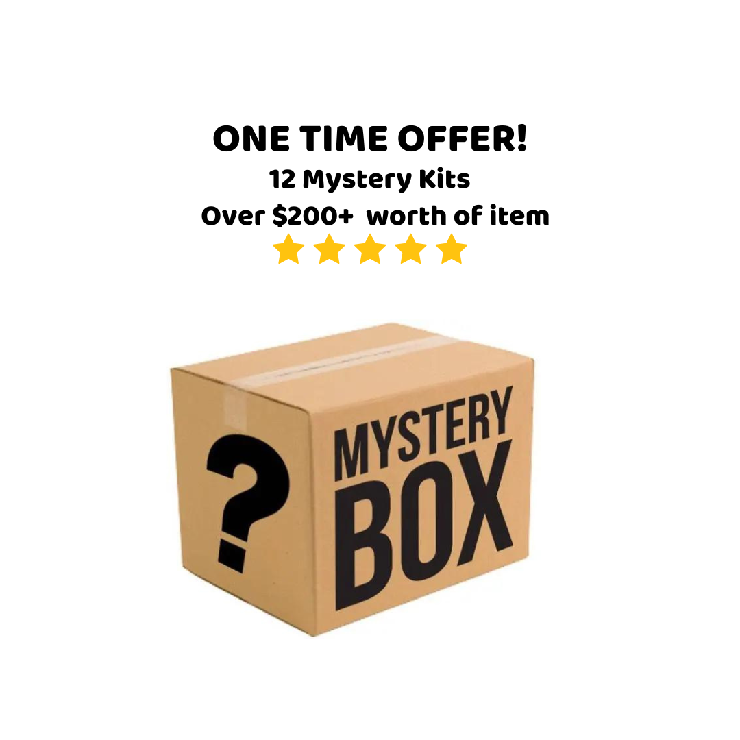 Mystery Box- 12 mystery kits worth over $200.